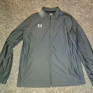 Under Armour Womens Gray Full-Zip Performance Jacket